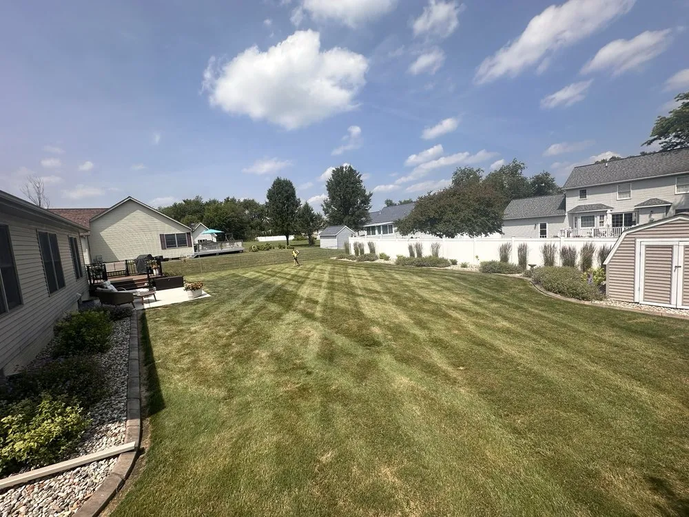 Custom garden landscaping for beautiful yards across Jackson, MI - C&S Lawn and Landscaping