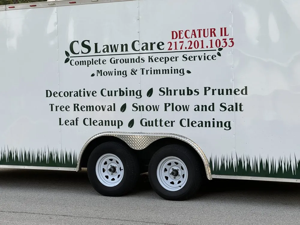 Professional landscape installation in Decatur, IL - CS Lawn Care