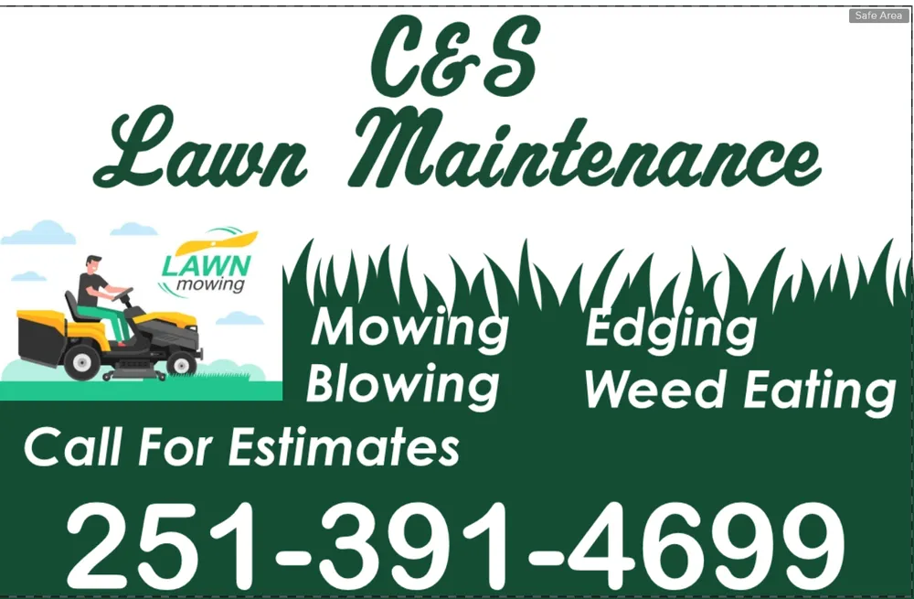 Top-rated yard maintenance in Mobile, AL by C&S Lawn Maintenance