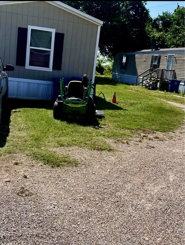 Affordable garden landscaping in Keene, TX by C&S Mowing