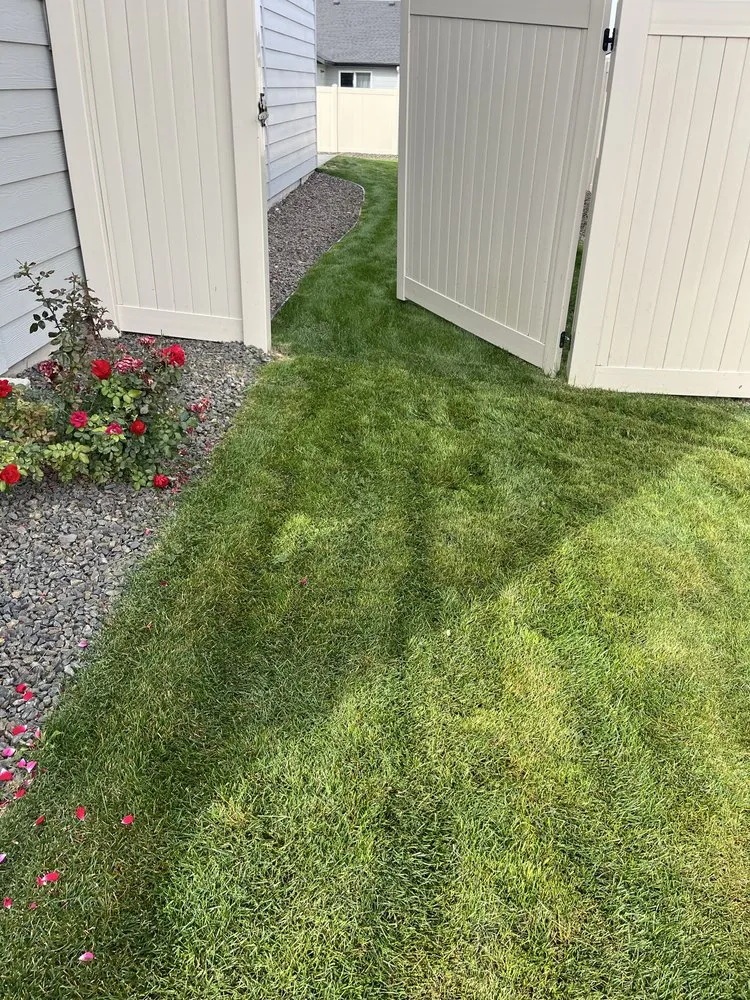 Expert lawn mowing service for outdoor upgrades in Nampa, ID by C&S Rustic Contractors