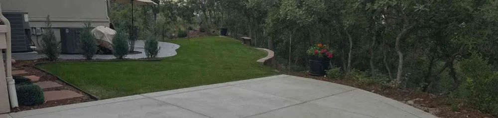 Professional garden landscaping for beautiful yards across Aurora, CO - C&S Security and Concrete