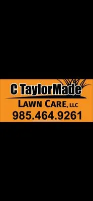 C's Taylormade Lawn Care Service Logo