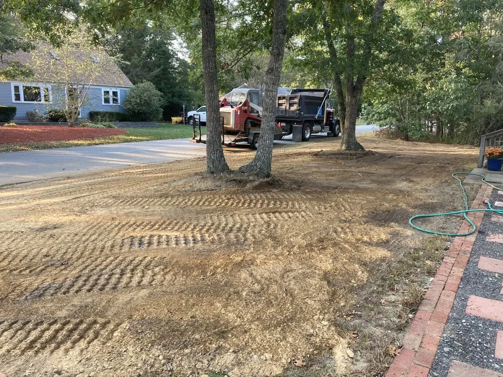 Expert garden landscaping with custom design across Sandwich, MA - C&S Williams Co Excavation