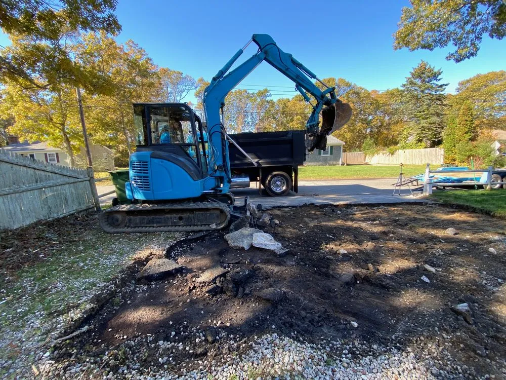 Affordable landscaping services with custom design in Sandwich, MA by C&S Williams Co Excavation
