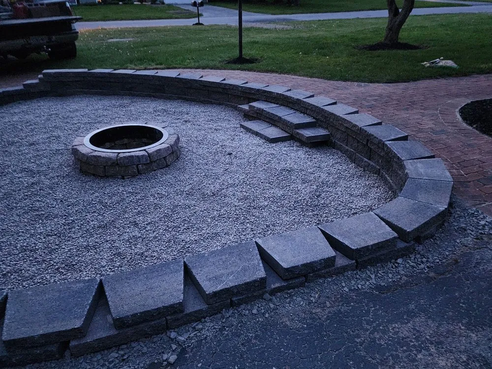 Custom garden landscaping in Batavia, NY - CSF Construction Services