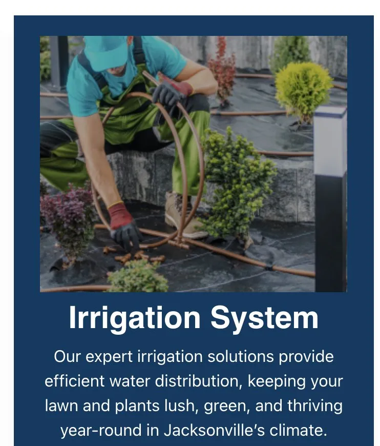 Affordable yard maintenance in Jacksonville, FL by CSI Florida Landscaping