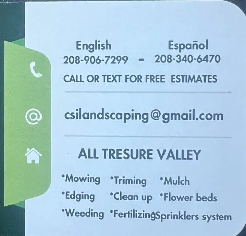 Reliable lawn mowing service in Nampa, ID by CSI Landscaping
