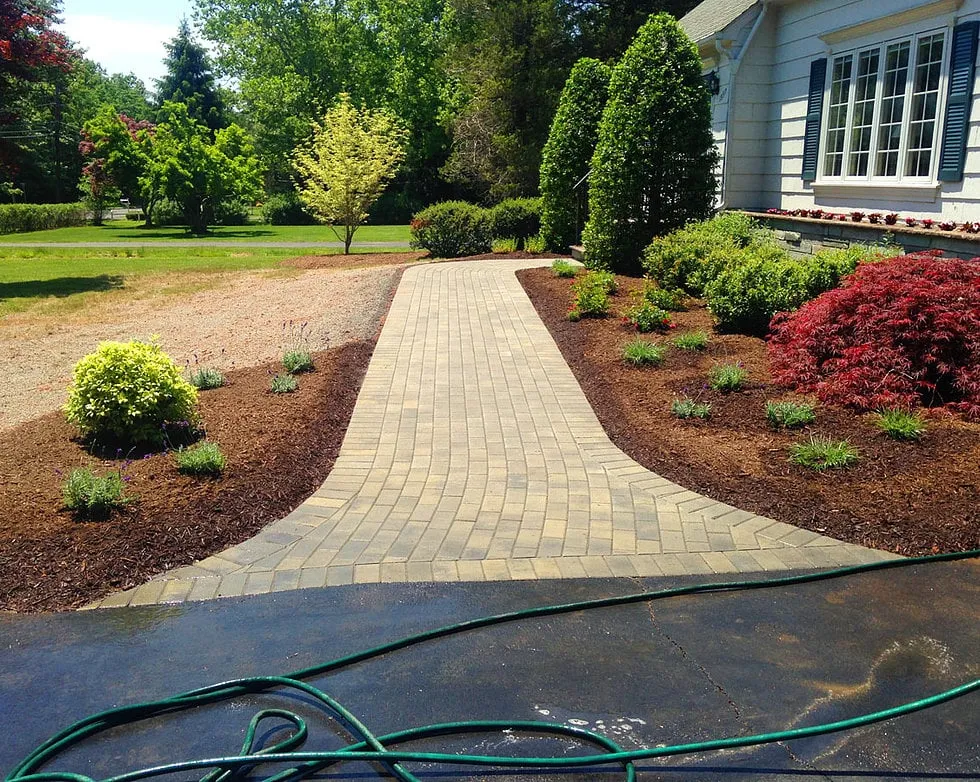 Custom landscaping services for year-round maintenance in Clinton, NJ by CSM Services