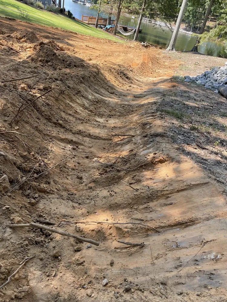 Expert outdoor landscaping for residential properties in Blythewood, SC by C&T Land Development