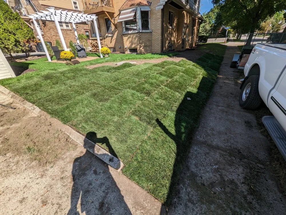 Professional outdoor landscaping in New Berlin, WI by CT Landscaping