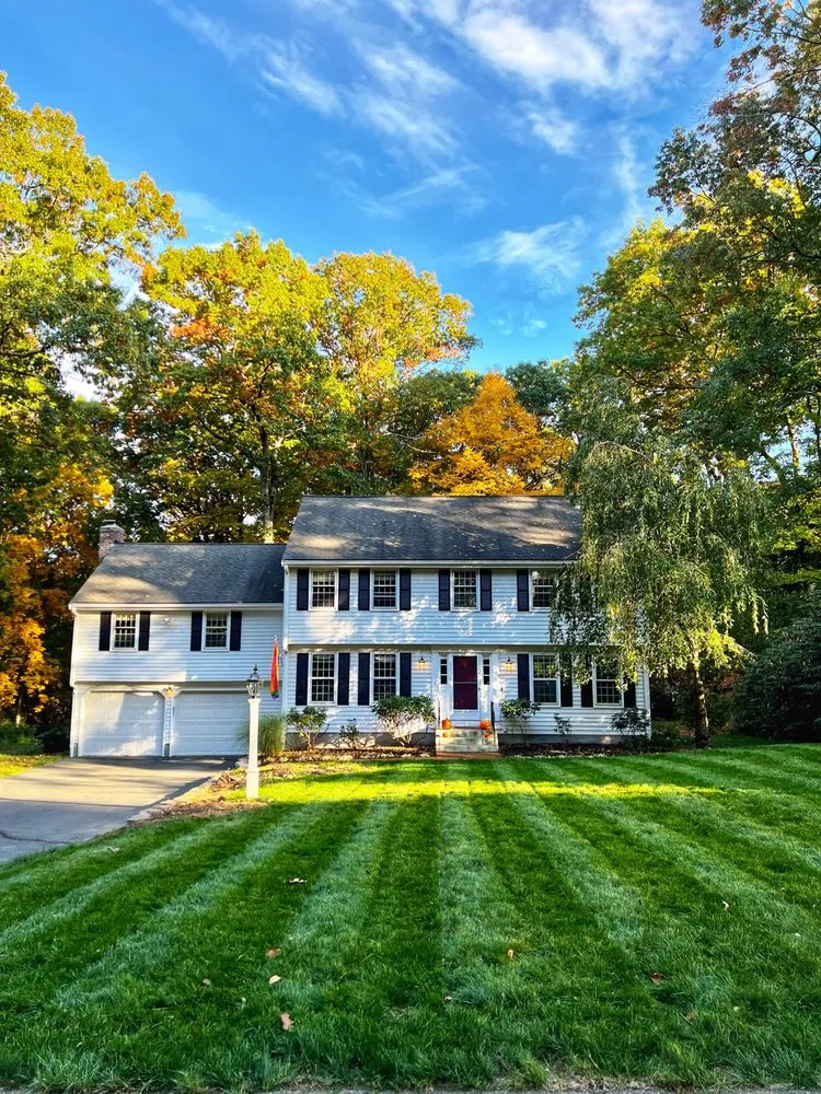 Custom lawn mowing service for beautiful yards in Avon, CT by CT Lawn Pros