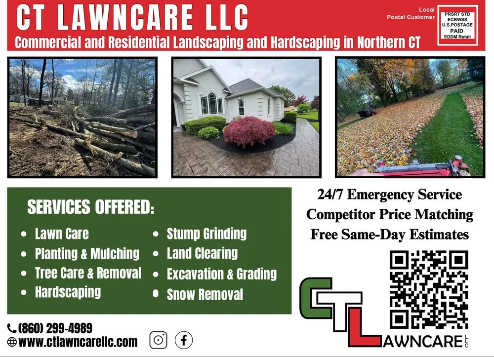 Affordable lawn mowing service experts serving Suffield, CT - CT Lawncare