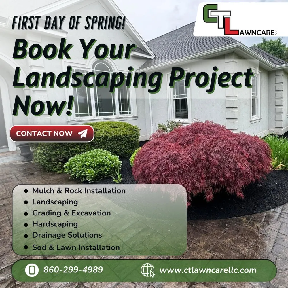 Expert garden landscaping for outdoor upgrades in Suffield, CT by CT Lawncare