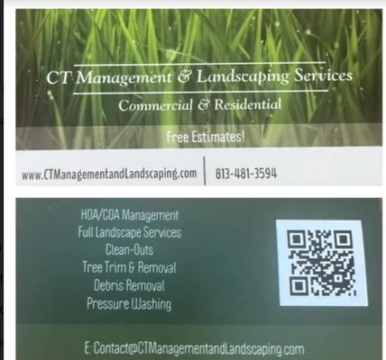 CT Management & Landscaping Services Logo