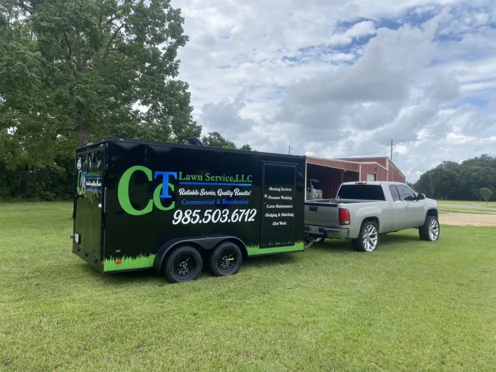 Expert outdoor landscaping for homes in Pearl River, LA by CTC Lawn Services