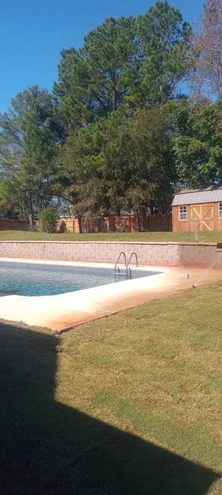 Affordable lawn mowing service with custom design in Warner Robins, GA by CTM Irrigation and Landscaping