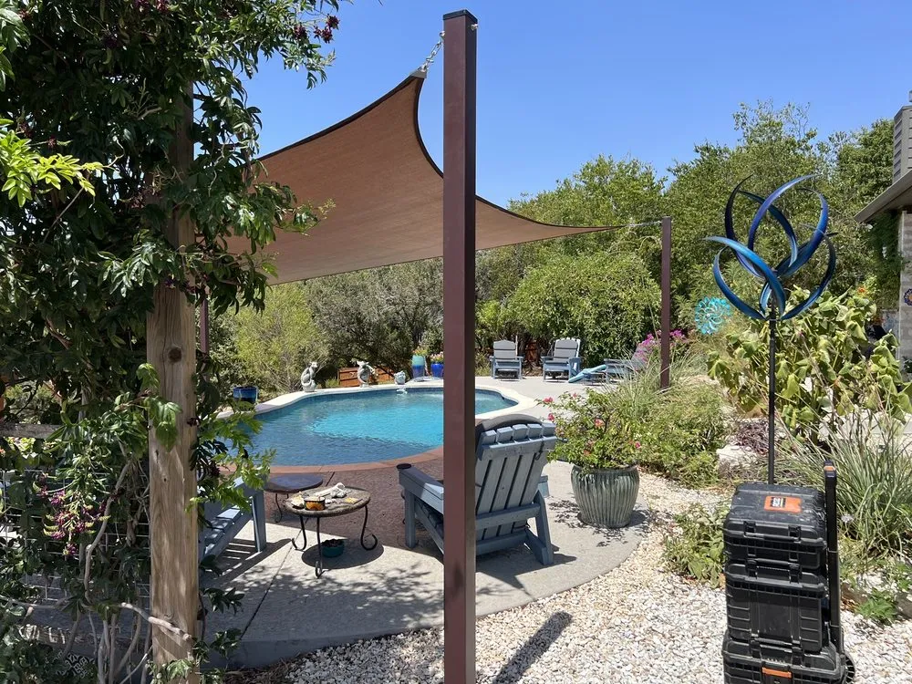 Local landscaping services in Belton, TX by CTX Shade Sails