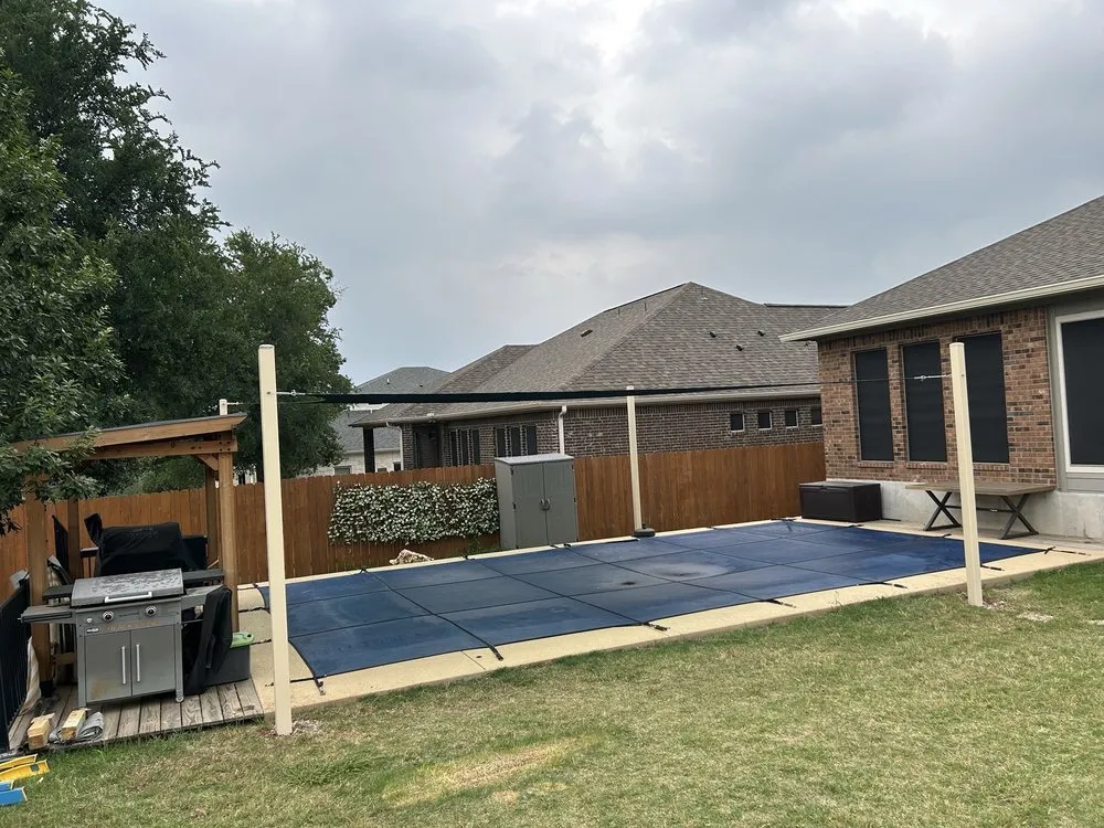 Custom landscape design in Belton, TX - CTX Shade Sails
