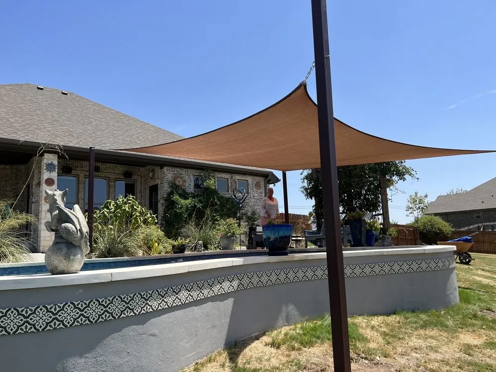 Affordable lawn mowing service in Belton, TX by CTX Shade Sails