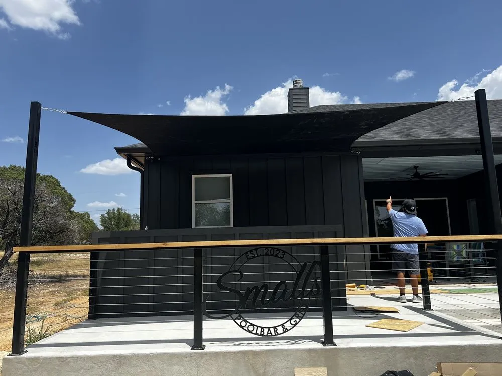 Affordable yard cleanup service with custom design across Belton, TX - CTX Shade Sails