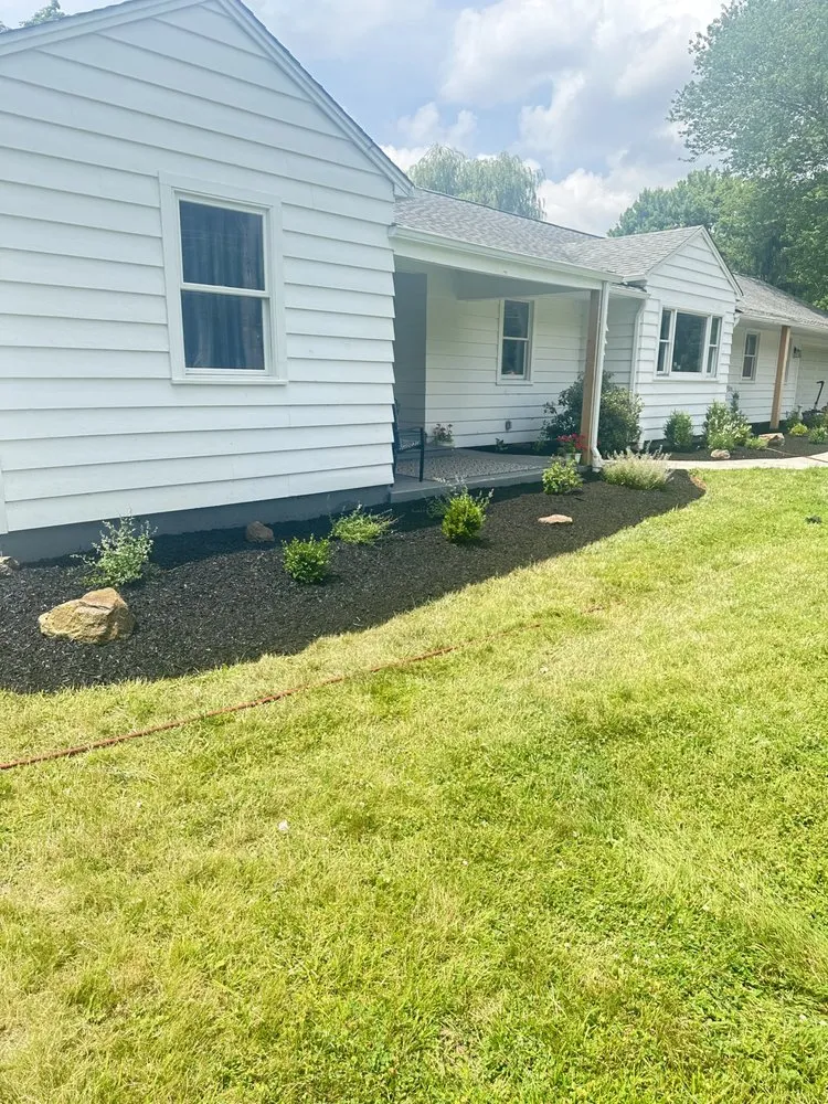 Custom landscape installation for residential properties in Flemington, NJ by Cucchiaro Construction And Landscaping