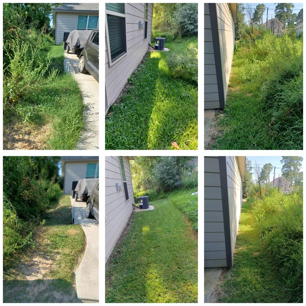 Custom lawn mowing service in Montgomery, TX by Cuellos Lawn Enforcement