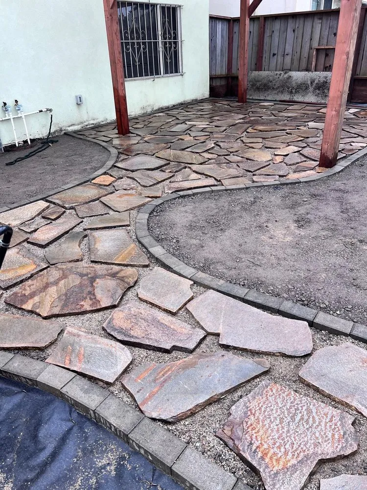 Professional outdoor landscaping for residential properties in Half Moon Bay, CA by Cuevas Landscaping & Garden Service