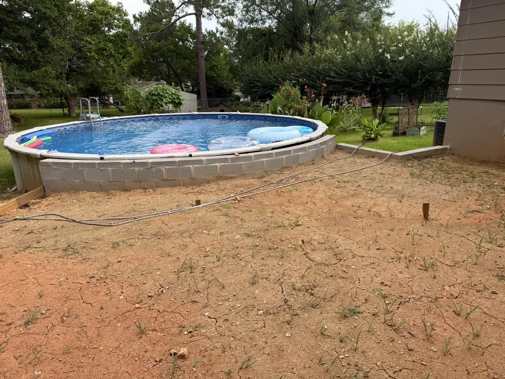 Local garden landscaping with custom design in Milledgeville, GA by Culberson & Son Land Management