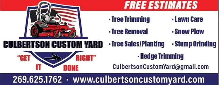 Custom lawn care service for beautiful yards across Three Rivers, MI - Culbertson Custom Yard