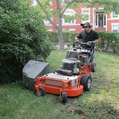 Reliable lawn mowing service in Newton, MA - Cullins Service Landscaping, Inc