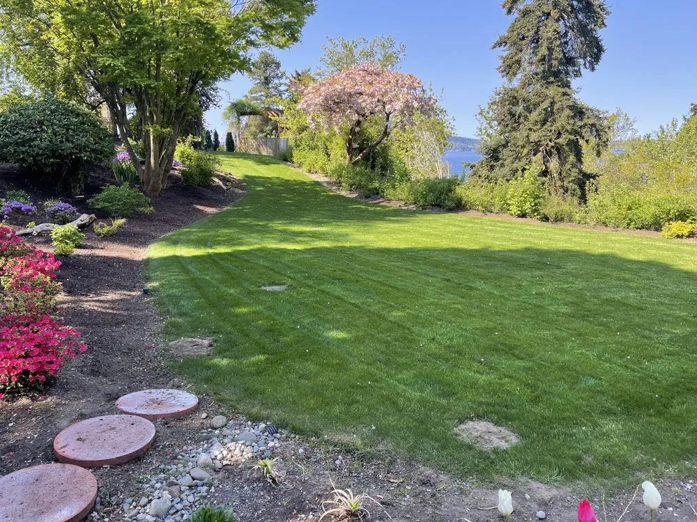 Professional garden landscaping in Kent, WA by Cultivated Farm and Garden