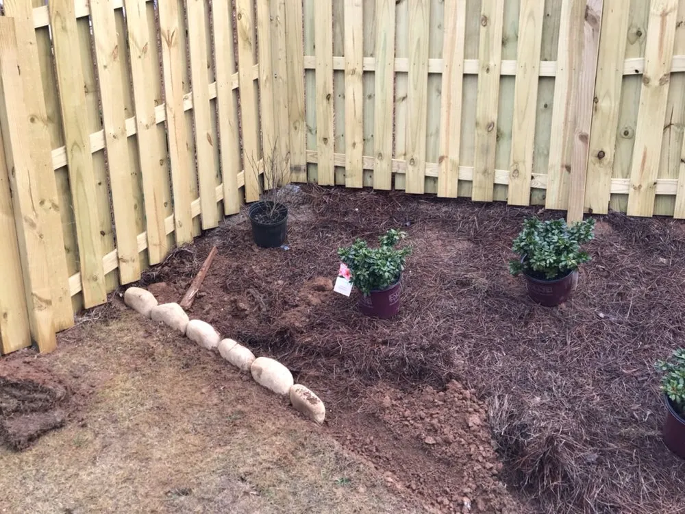 Custom landscape design with custom design across Cumming, GA - Cumming Lawn Service