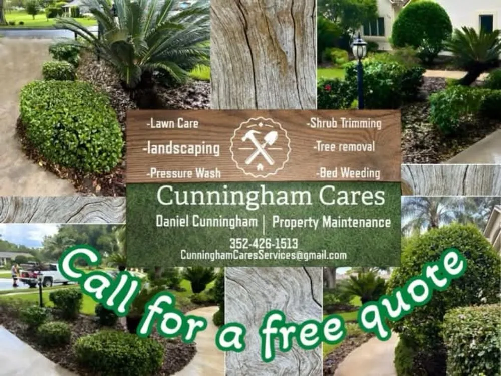 Trusted lawn care service near you across Silver Springs, FL - Cunningham Cares