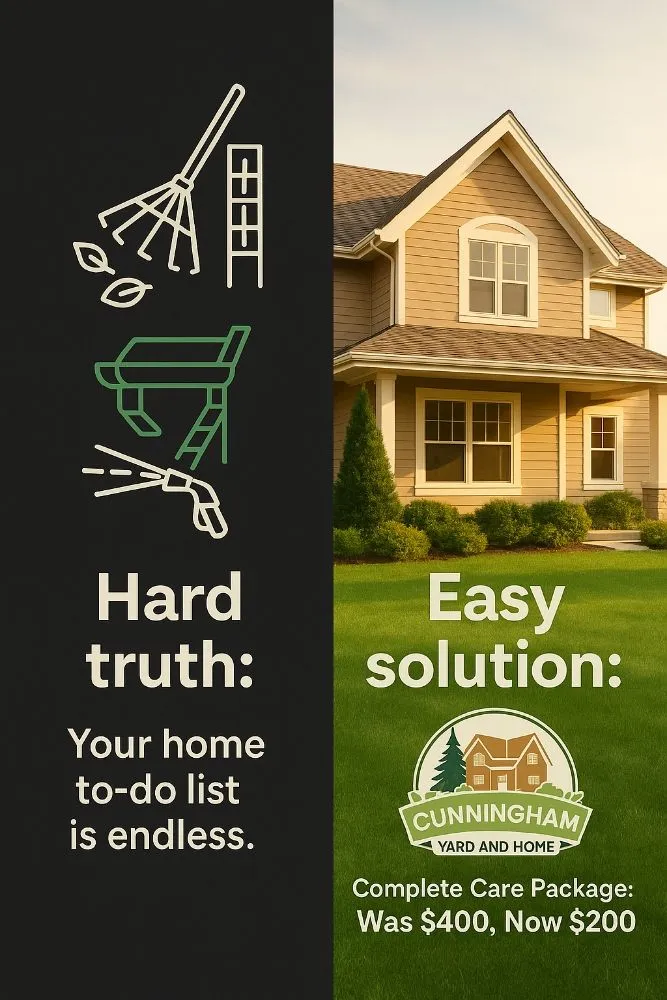 Custom garden landscaping for residential properties in Cartersville, GA by Cunningham Yard and Home