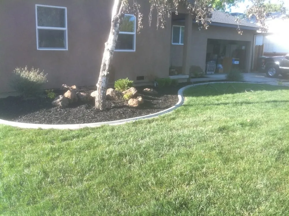 Professional garden landscaping in Escalon, CA by Curb A Lawn