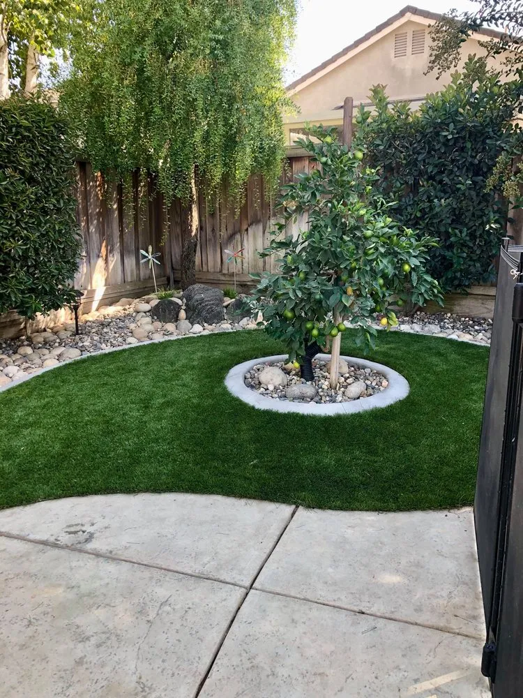 Custom lawn care service for residential properties in Escalon, CA by Curb A Lawn