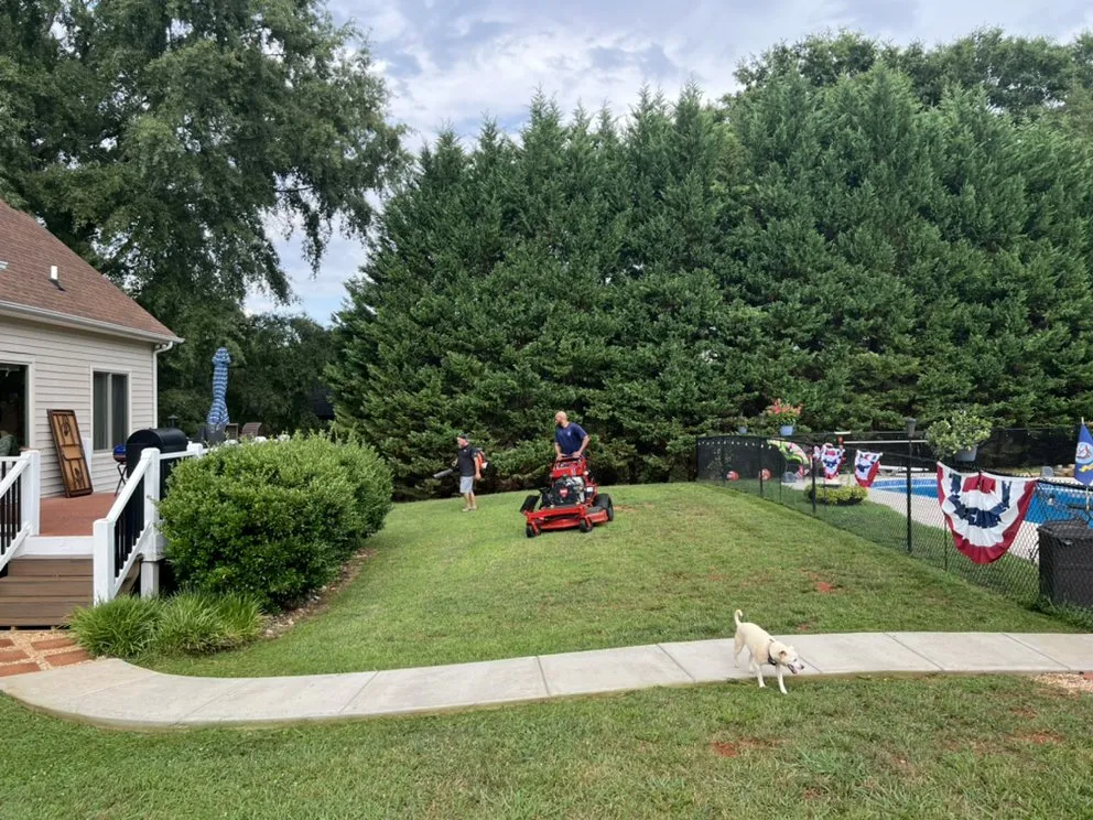 Local residential landscaping in Crouse, NC by Curb Appeal