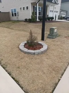 Professional yard cleanup service for beautiful yards in Peachtree Corners, GA by Curb Appeal Landscape