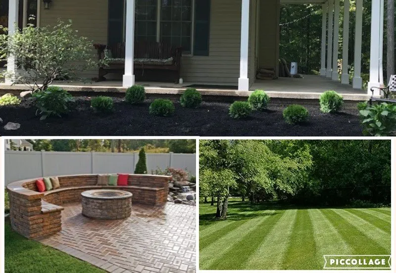 Custom landscape design for residential properties in Litchfield, OH by Curb Appeal Landscape Services