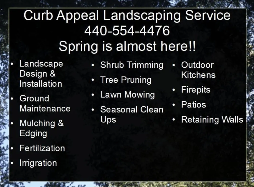Affordable yard maintenance for residential properties across Litchfield, OH - Curb Appeal Landscape Services