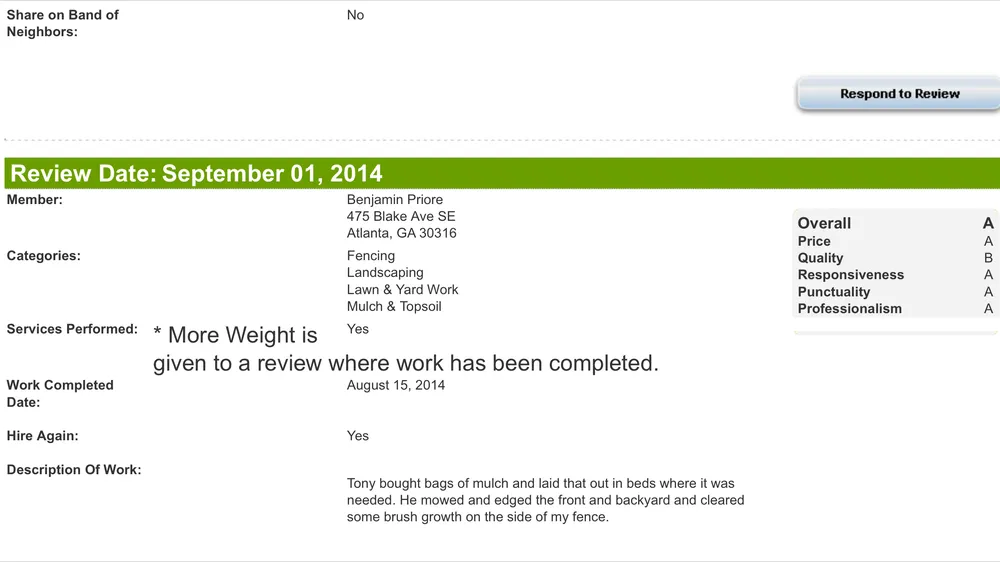 Reliable yard maintenance experts serving Atlanta, GA - Curb Appeal Landscaping & Lawncare