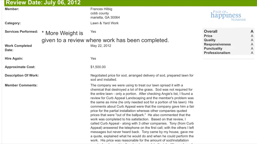 Top-rated yard cleanup service experts serving Atlanta, GA - Curb Appeal Landscaping & Lawncare