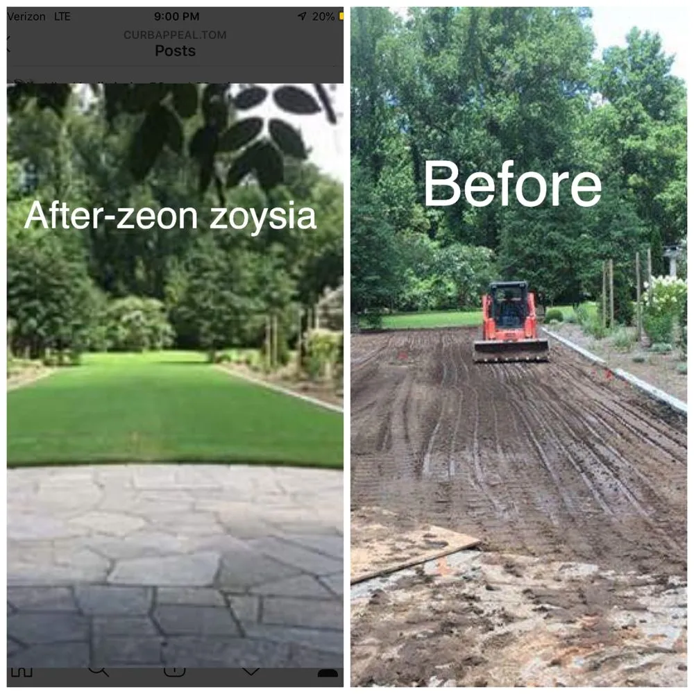 Reliable lawn care service for homes in Atlanta, GA by Curb Appeal Landscaping & Lawncare