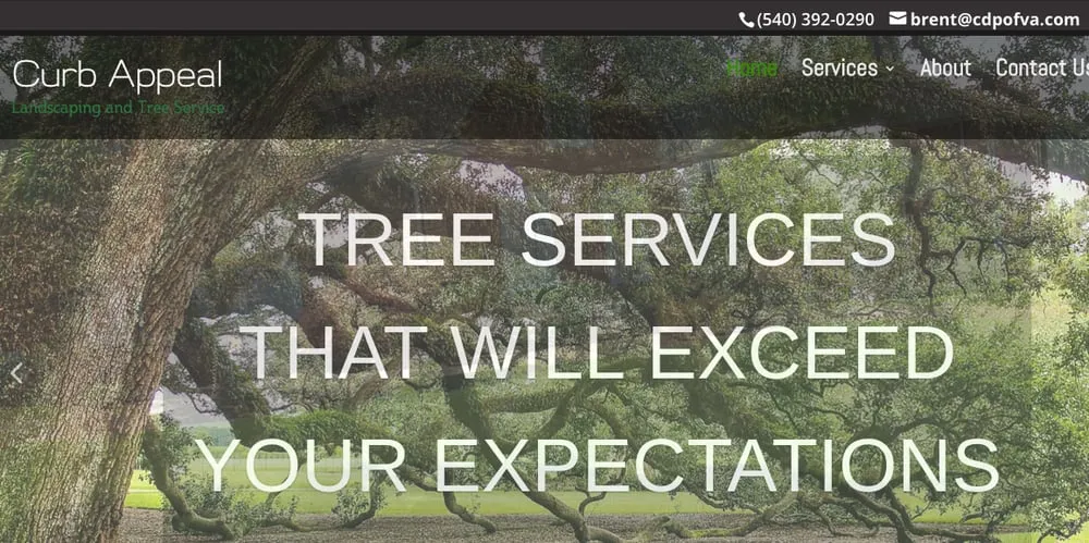 Professional yard cleanup service experts serving Christiansburg, VA - Curb Appeal Landscaping and Tree Service