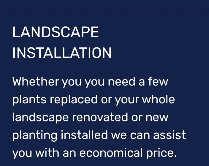 Professional landscaping services in Charlotte, NC by Curb Appeal Landscaping