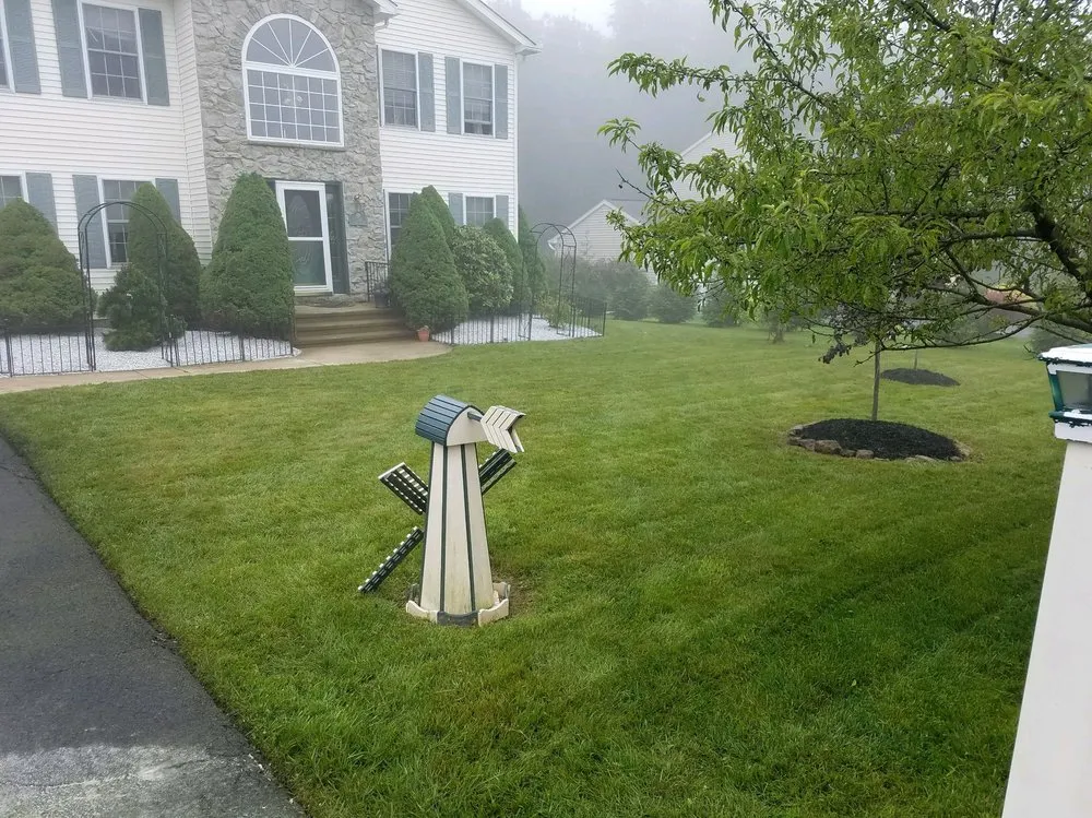 Professional garden landscaping in Mount Pocono, PA by Curb Appeal Landscaping