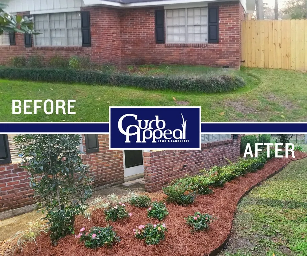 Affordable landscape design in Gonzales, LA - Curb Appeal Lawn and Landscape