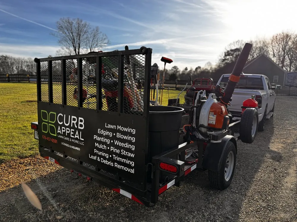 Affordable yard maintenance in Statham, GA by Curb Appeal Lawn Care & More