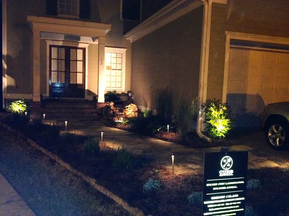 Custom landscape installation in Memphis, TN - Curb Appeal Memphis